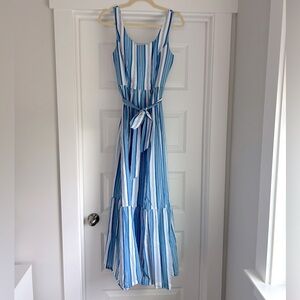 Vineyard Vines Striped Maxi Dress